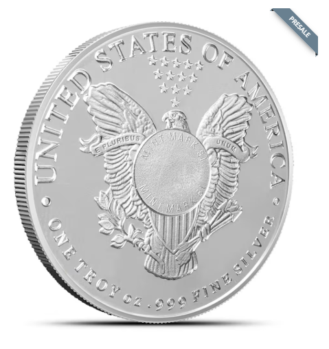 1 oz Sunshine Walking Liberty Silver Round (New, MintMark SI)