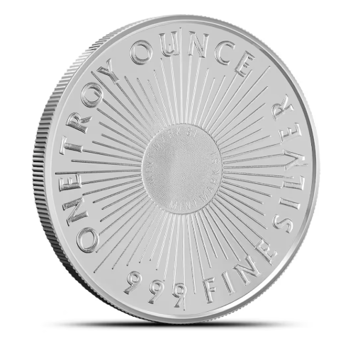 1 oz Sunshine Silver Round (New, MintMark SI)
