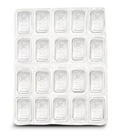 1 oz Sunshine Silver Bar (New, MintMark SI)