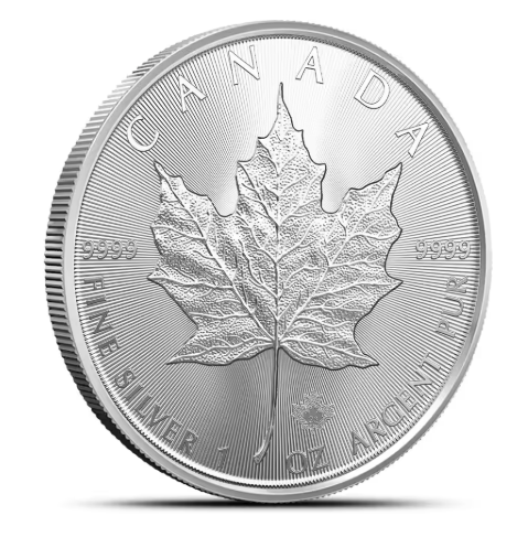 2026 1 oz Canadian Silver Maple Leaf Coin (BU)