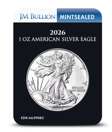 2026 1 oz American Silver Eagle Coin (MintSealed, BU)