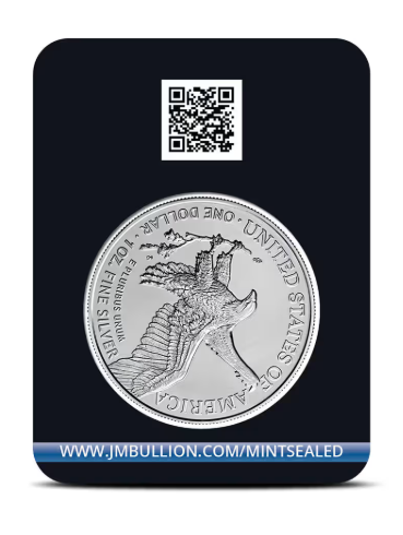 2026 1 oz American Silver Eagle Coin (MintSealed, BU)