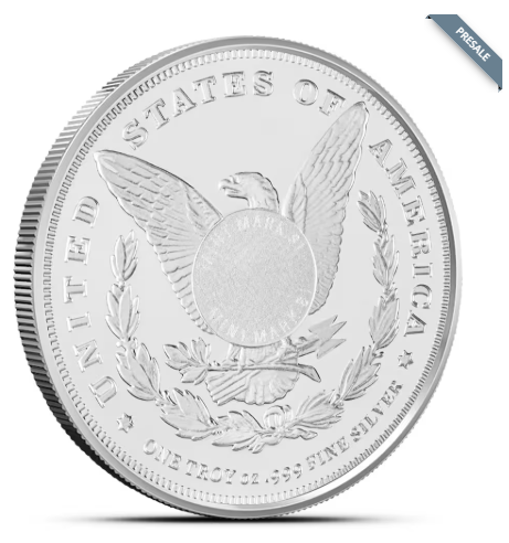1 oz Sunshine Morgan Silver Round (New, MintMark SI)