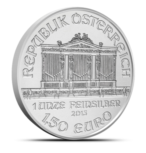 1 oz Austrian Silver Philharmonic Coin (Random Year)
