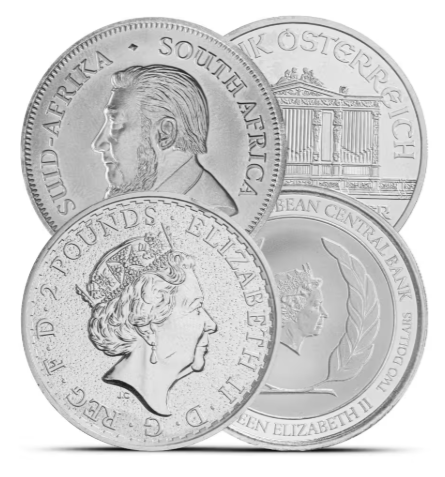 1 oz Silver Coin (Varied Condition, Any Mint)