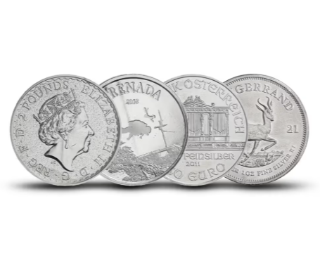 1 oz Silver Coin (Varied Condition, Any Mint)