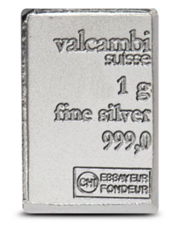 1 Gram Silver Bar (Varied Condition, Any Mint)